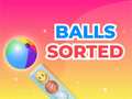 Jeu Balls Sorted