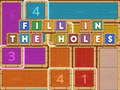 Jeu Fill In the holes