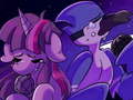 Jeu Friday Night Funkin with Twilight Sparkle and Mordecai