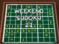 Jeu Weekend Sudoku 21