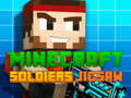 Jeu Minecraft Soldiers Jigsaw