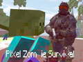 Jeu Pixel zombie survival