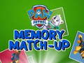 Jeu Paw Patrol Memory Match Up