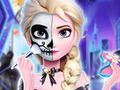 Jeu Elsa's Halloween Party Tattoo