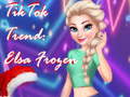 Jeu TikTok Trend: Elsa Frozen