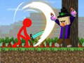 Jeu Stickman vs Craftman