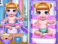 Jeu Princess New Born Twins Baby Care