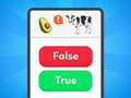 Jeu True False - Quiz