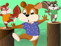 Jeu Squirrel Hop