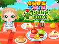 Jeu Cute Twin Spring Time