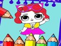 Jeu Coloring Dolls Book