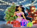 Jeu Jasmine | Aladdin Christmas Sweater Design