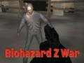 Jeu Biohazard Z War