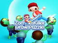 Jeu Zombie Killer Draw Puzzle 