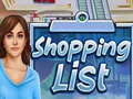 Jeu Shopping List 