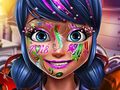Jeu Dotted girl new year makeup