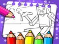 Jeu Minecraft Coloring Book