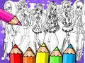 Jeu Monster High Coloring Book