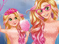 Jeu Princess Mom Daughter Cute Family Look