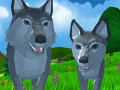 Jeu Wolf simulator wild animals 