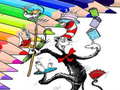 Jeu Coloring Book for Cat In The Hat
