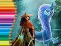 Jeu Coloring Book for Raya And The Last Dragon