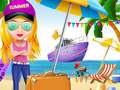 Jeu Girl Summer Vacation Beach