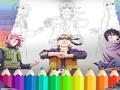 Jeu Naruto Shippuden Coloring Book 