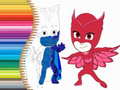 Jeu Coloring Book for PJ Masks