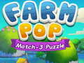 Jeu Farm Pop Match-3 Puzzle