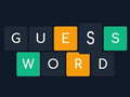 Jeu Guess Word 