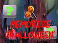 Jeu Memorize Halloween