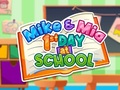 Jeu Mike And Mia 1st Day At School