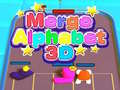 Jeu Merge Alphabet 3D