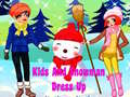 Jeu Kids and Snowman Dress Up