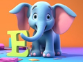 Jeu Coloring Book: Letter E