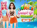 Jeu Summer Coconut Girl Dress Up