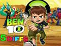 Jeu Ben 10 5 Diffs
