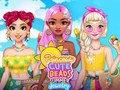 Jeu Princess Cute Beads Summer Jewelry