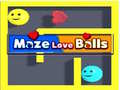 Jeu Maze Love Balls