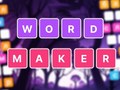 Jeu Word Maker