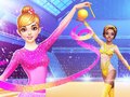 Jeu Gymnastics Girls Dress Up Game