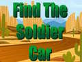Jeu Find The Soldier Car 