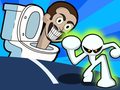 Jeu Stickman vs Skibidi Toilet