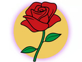 Jeu Coloring Book: Rose
