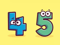 Jeu Coloring Book: Number 4-5