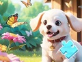 Jeu Jigsaw Puzzle: Dog In Garden