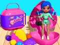 Jeu Surprise Makeup Doll Unbox