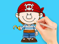 Jeu Coloring Book: Pirate