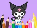 Jeu Coloring Book: Kuromi Carries Bag